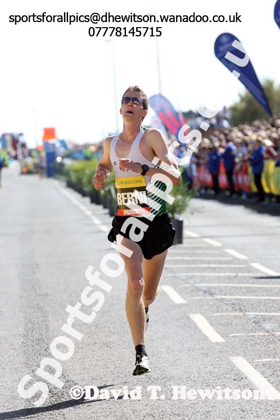 Mercel Berni mens Morrisons Great North Run. Photo: David T. Hewitson/Sports for All Pics